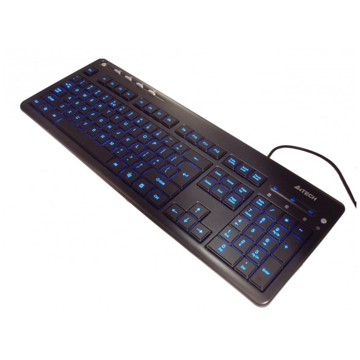 картинка Клавиатура A4tech KD-126-1 Slim Black USB (KD-126-1) от магазина КомпьютерЦентр