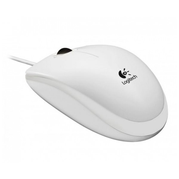 картинка Мышка Logitech B100 Optical USB White (910-003360) от магазина КомпьютерЦентр