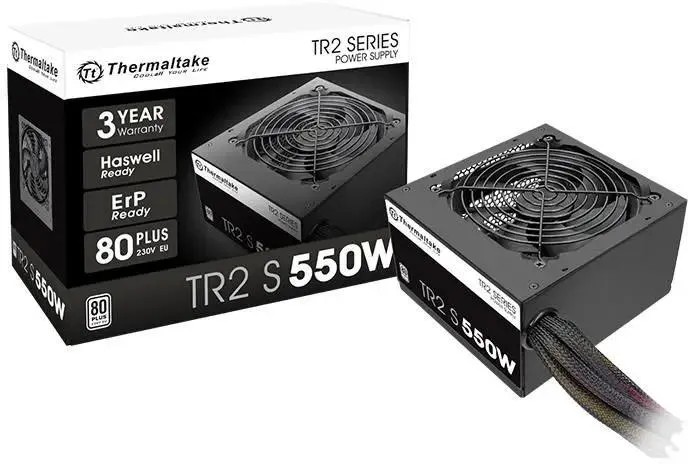 картинка Блок питания Thermaltake ATX 550W TR2 S V2, RTL, PS-TRS-0550NNSAWE-2 от магазина КомпьютерЦентр
