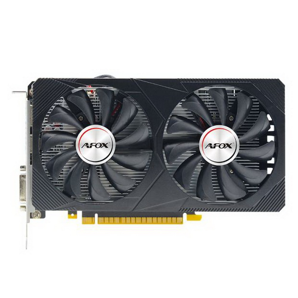 картинка В/к 4Gb DDR6 GeForce GTX1650 AFOX Dual (AF1650-4096D6H3-V3) от магазина КомпьютерЦентр
