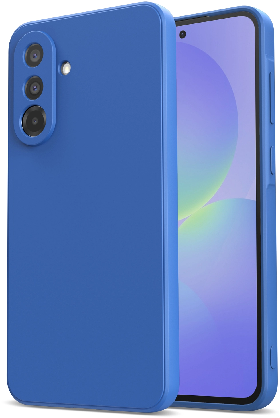 картинка Чехол Silicone Case Full для Samsung Galaxy A36 A366 NavyBlue от магазина КомпьютерЦентр