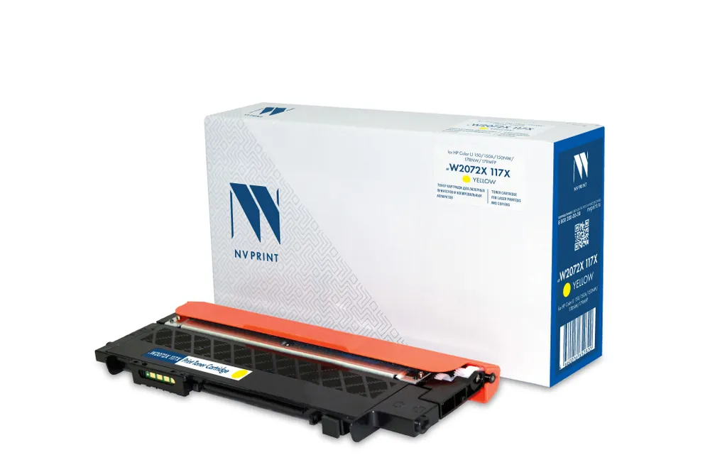картинка Картридж NVP совместимый NV-W2072X 117X Yellow для HP от магазина КомпьютерЦентр