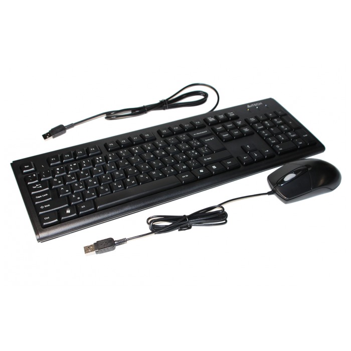 картинка Клавиатура+мышь A4tech KRS-8372 Black USB (KRS-8372) от магазина КомпьютерЦентр