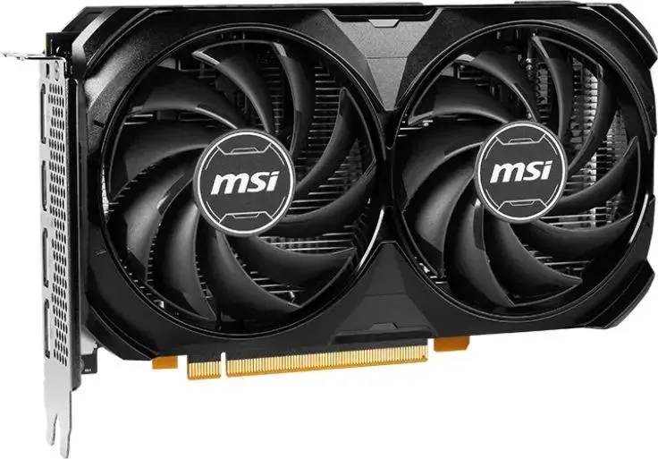 картинка Видеокарта 8Gb GDDR6 MSI GeForce RTX 4060 VENTUS 2X BLACK (RTX4060 VENTUS 2X BLACK 8G OC) от магазина КомпьютерЦентр