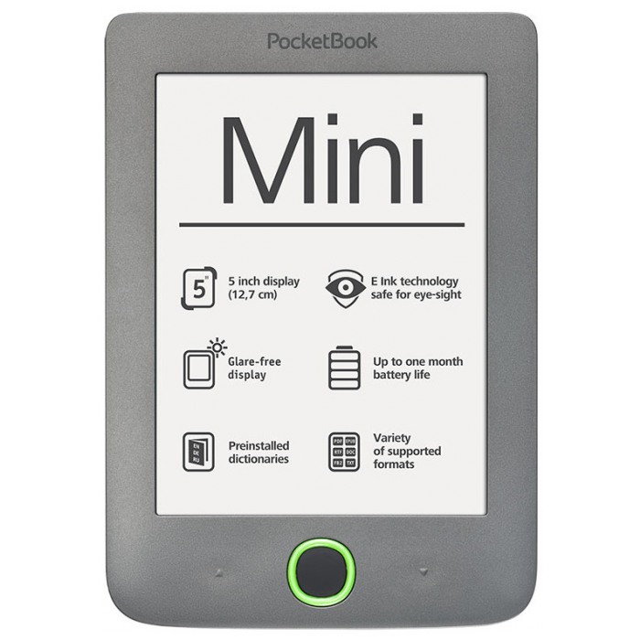 картинка Электронная книга PocketBook Mini 515 Grey (PB515-Y-WW) от магазина КомпьютерЦентр