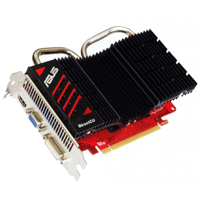 картинка Видеокарта Asus ATI HD6670 Silent 1Gb 128-bit DDR3 (EAH6670 DC SL/ DI/ 1GD3) от магазина КомпьютерЦентр