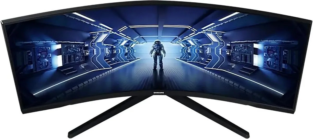 картинка Монитор 34'' Samsung Odyssey G5 C34G55TWWI VA, изогнутый, черный от магазина КомпьютерЦентр