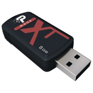 картинка Флешка USB Patriot 8Gb XT Rage Quad Channel (PEF8GRUSB) от магазина КомпьютерЦентр