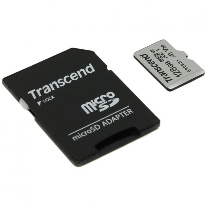 картинка Карта памяти Transcend 128Gb microSDXC 300S + SD Adaper (TS128GUSD300S-A) от магазина КомпьютерЦентр