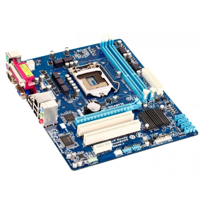 картинка Материнская плата Gigabyte GA-H61M-S (GA-H61M-S) от магазина КомпьютерЦентр