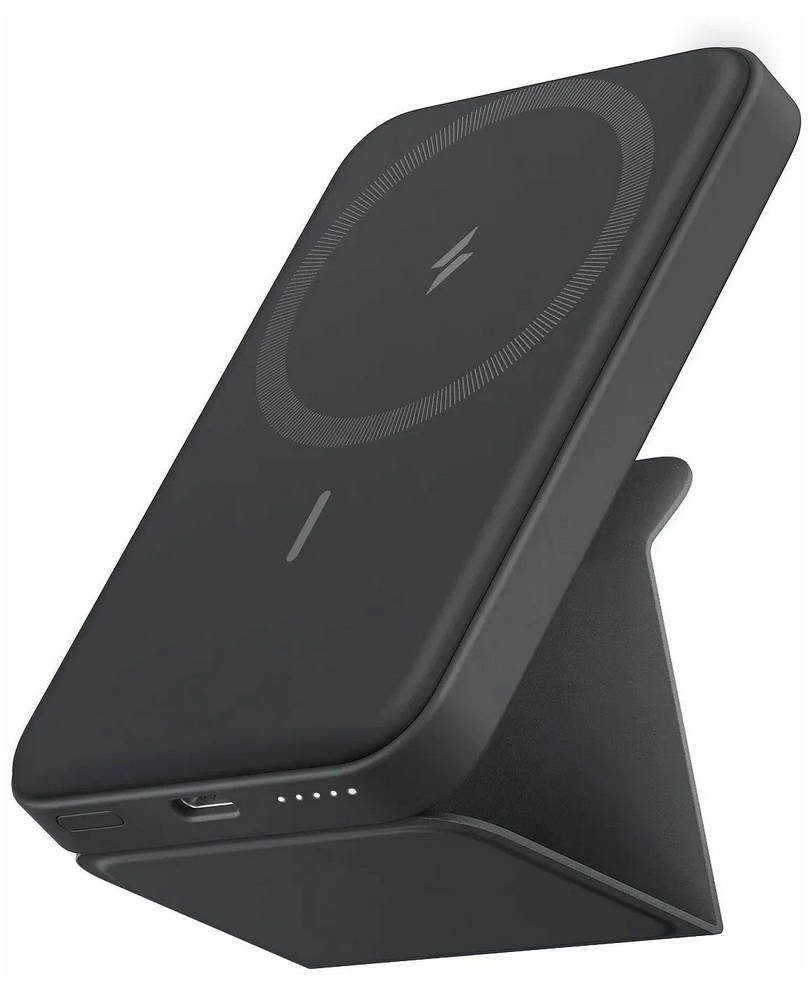 картинка Внешний аккумулятор Anker Power Core Mag-Go 5K A1611 Black от магазина КомпьютерЦентр