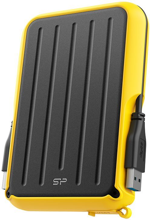 картинка HDD внешний 4Tb SiliconPower 2.5'' Armor A66; USB3.0, Yellow (SP040TBPHD66LS3Y) от магазина КомпьютерЦентр