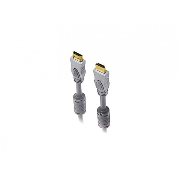 картинка Кабель Belsis HDMI (AM/ AM) 1.8m 2 filters Silver (BW1517) от магазина КомпьютерЦентр