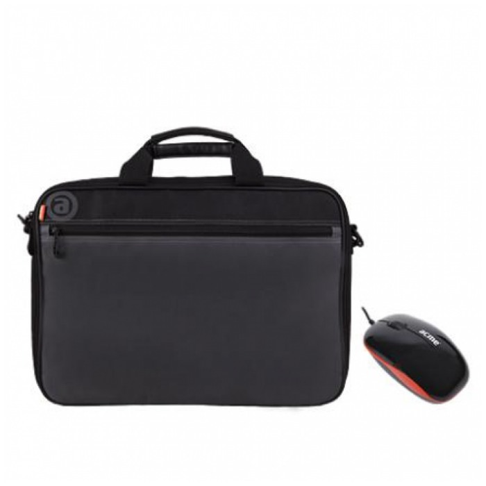 картинка Сумка Acme 16C16 + Mouse MN05 16″ Black (4770070870549) от магазина КомпьютерЦентр