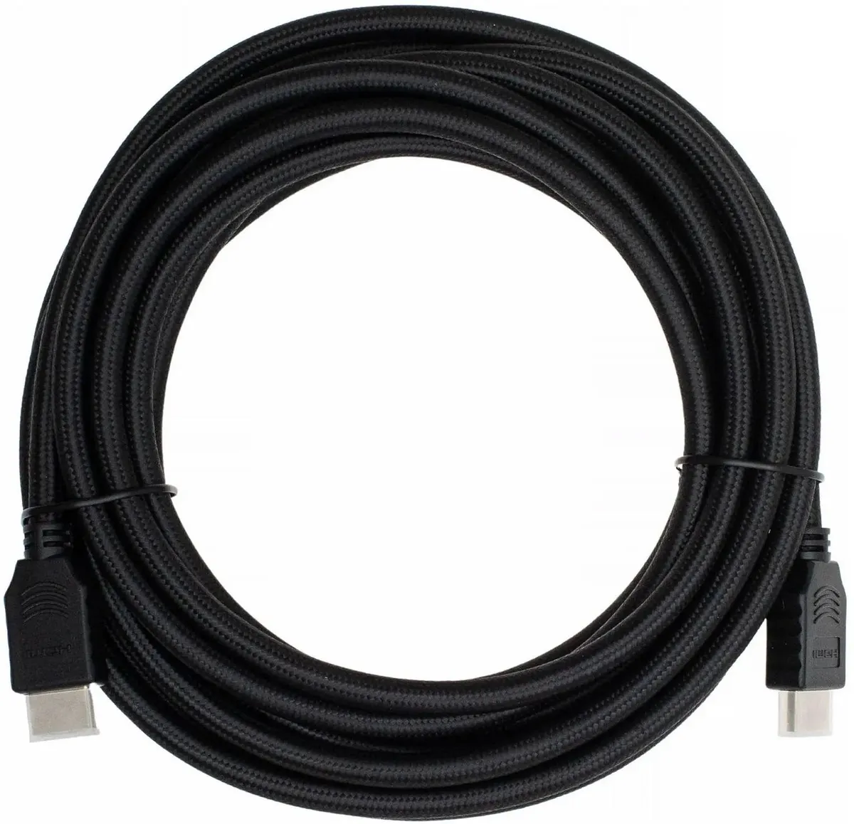 картинка Кабель HDMI (m)/ HDMI (m) Cactus 5м. (CS-HDMI.2-5) черный от магазина КомпьютерЦентр
