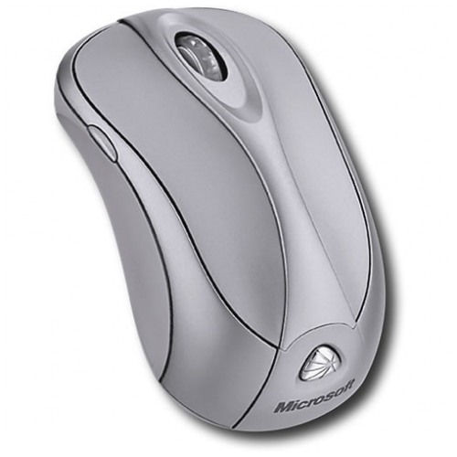 картинка Мышка Microsoft Notebook Laser 6000 Wireless Silver (B5W-00001) от магазина КомпьютерЦентр