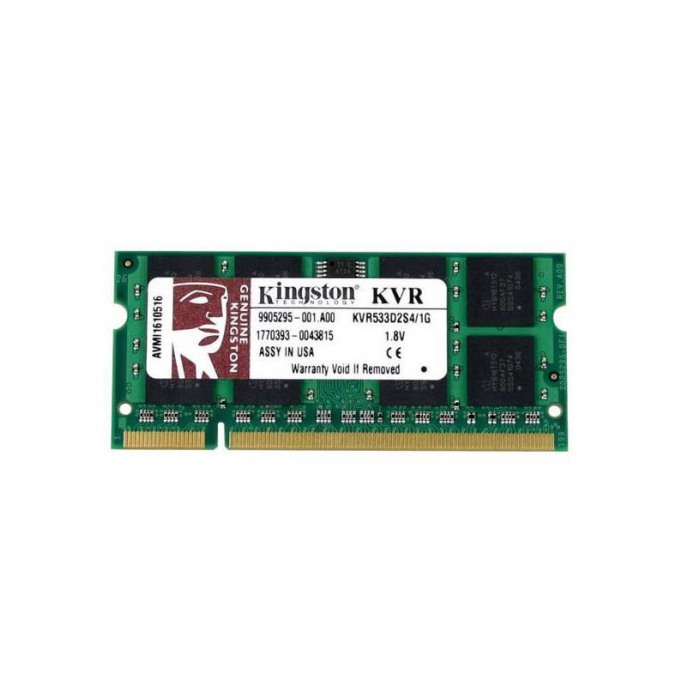 картинка Оперативная память Kingston SO-DIMM DDR2 1Gb 667MHz PC2-5300 от магазина КомпьютерЦентр