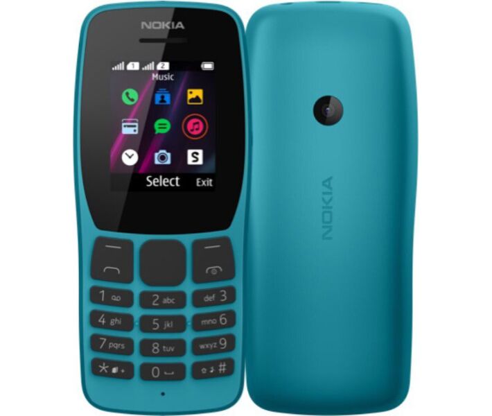картинка Телефон мобильный Nokia 110 DS Blue (TA-1192) от магазина КомпьютерЦентр
