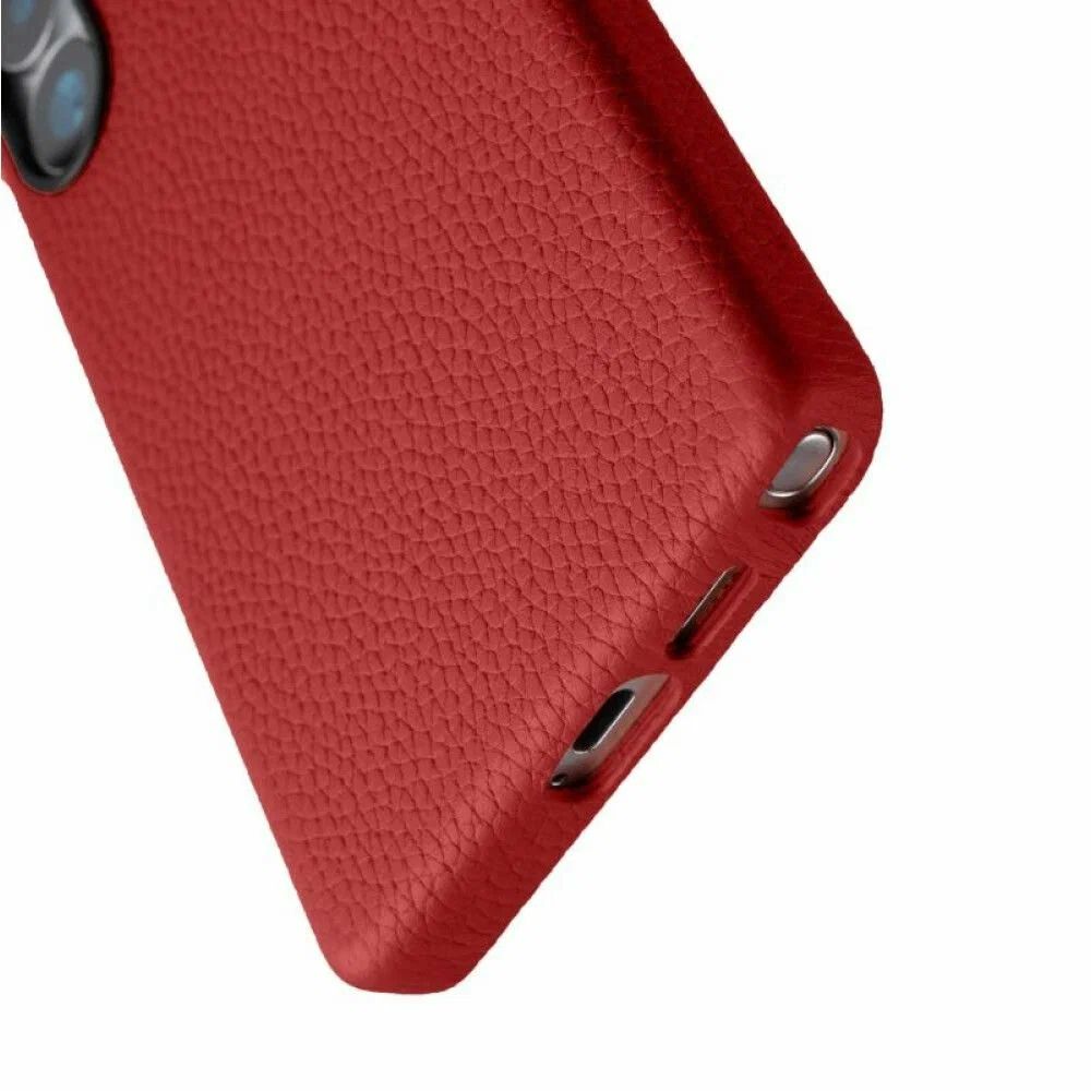картинка Чехол-накладка для Samsung Galaxy S25 Ultra Vegan Leather Case MagSafe Red от магазина КомпьютерЦентр