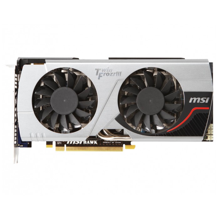 картинка Видеокарта MSI GeForce N560GTX-TI HAWK 1Gb 256bit DDR5 (N560GTX-TI-HAWK) от магазина КомпьютерЦентр