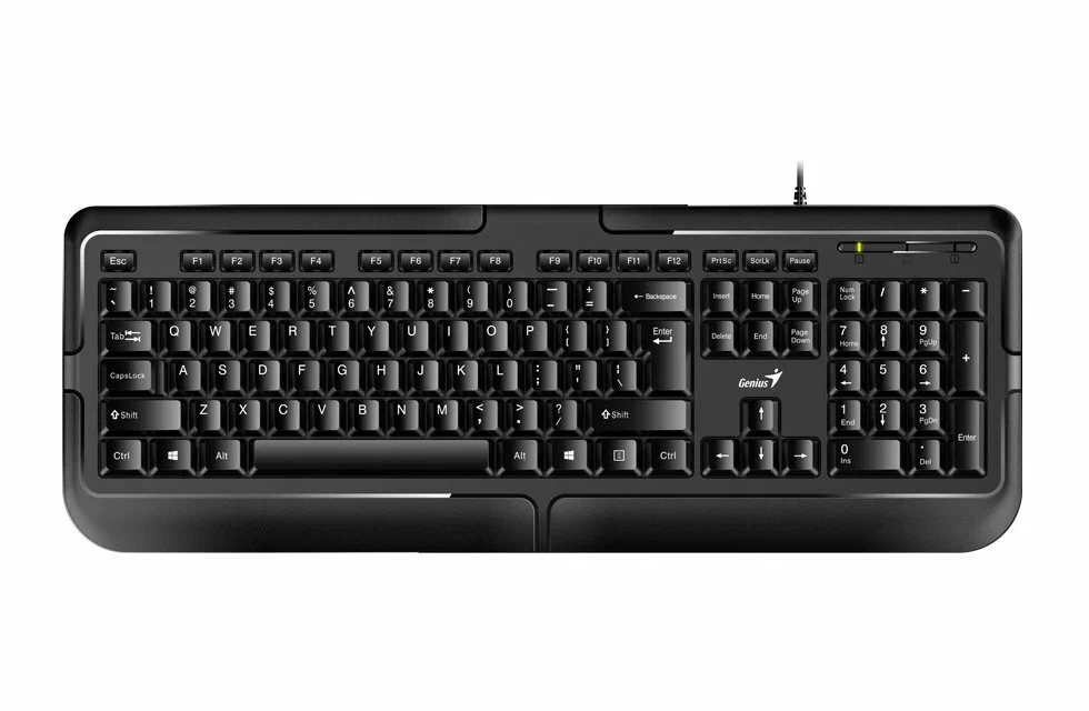 картинка Клавиатура Genius keyboard KB-118 II,RU,USB, Black (31310051402) от магазина КомпьютерЦентр