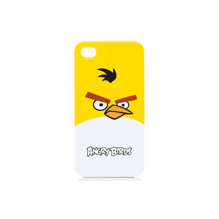 картинка Чехол Gear4 Angry Birds Protective Case Yellow Bird for iPhone 4/4S (ICAB402G) от магазина КомпьютерЦентр