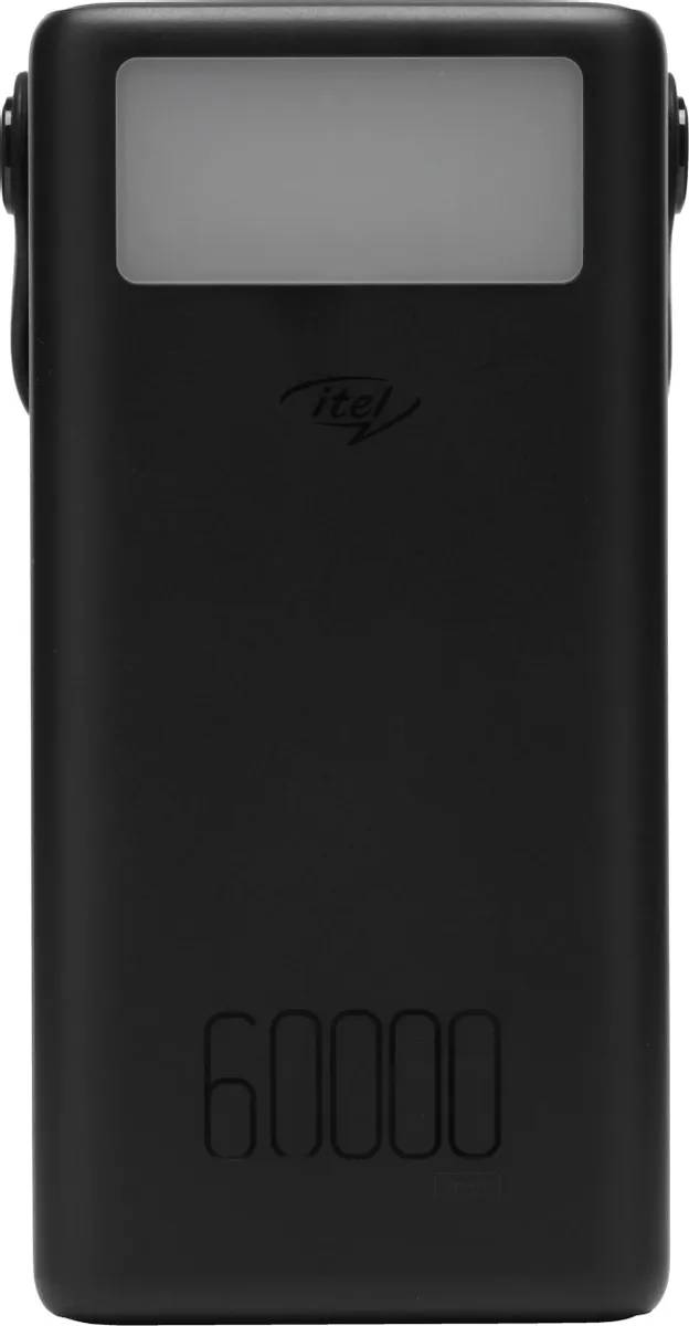 картинка Внешний аккумулятор ITEL Greenew Maxpower 600PF, 60000мAч, черный от магазина КомпьютерЦентр