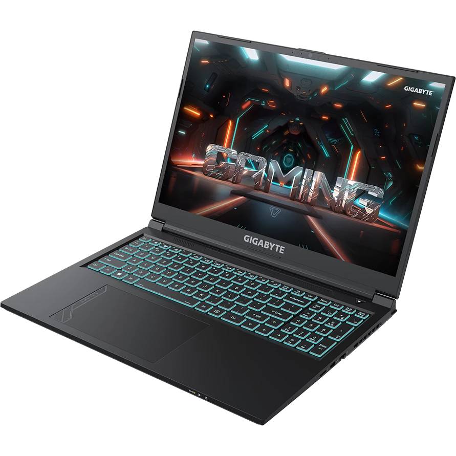 картинка Ноутбук GIGABYTE G6 KF (KF-H3KZ854KD) 16'' (1920x1200) IPS 165Hz/  Core i7-13620H/  16Gb DDR5/  SSD 1Tb / RTX4060 8Gb GDDR6 / Wi-Fi AX/  Bt 5.2/  DOS /  54 Wh от магазина КомпьютерЦентр