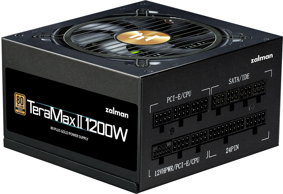 картинка Блок питания Zalman ZM1200-TMX2 VIEW, 1200W, Retail от магазина КомпьютерЦентр