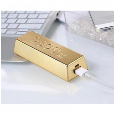 картинка Аккумулятор внешний Remax Golden Bar 6666 mAh (1.5A) Gold от магазина КомпьютерЦентр