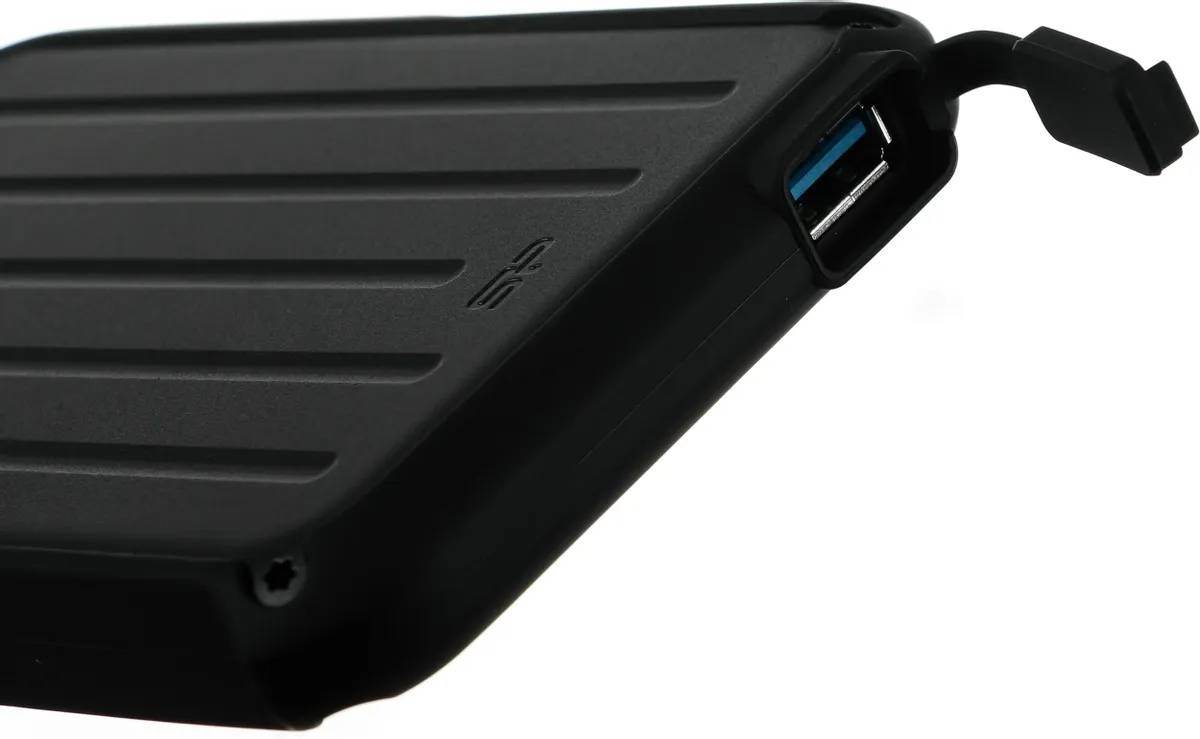 картинка HDD внешний 1Tb SiliconPower 2.5''; Armor A66; Black (SP010TBPHD66SS3K) от магазина КомпьютерЦентр