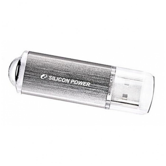 картинка Флешка USB SiliconPower 4Gb Ultima II Silver (SP004GBUF2M01V1S) от магазина КомпьютерЦентр