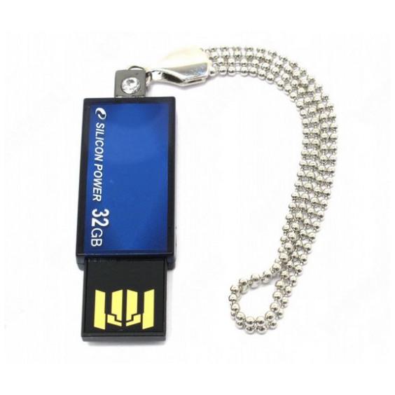 картинка Флешка USB SiliconPower 32Gb Touch 810 Blue (SP032GBUF2810V1B) от магазина КомпьютерЦентр
