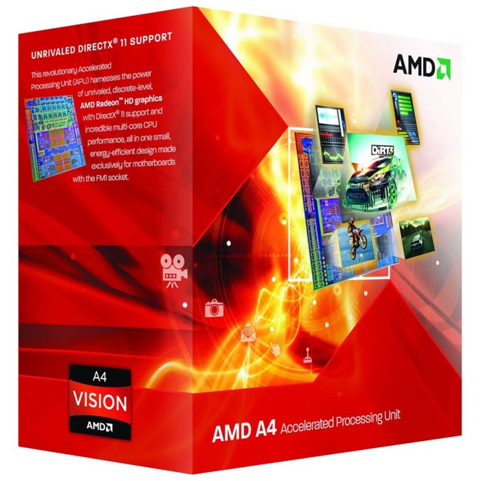 картинка Процессор AMD A4-4020 X2 FM2 (AD4020OKHLBOX) от магазина КомпьютерЦентр
