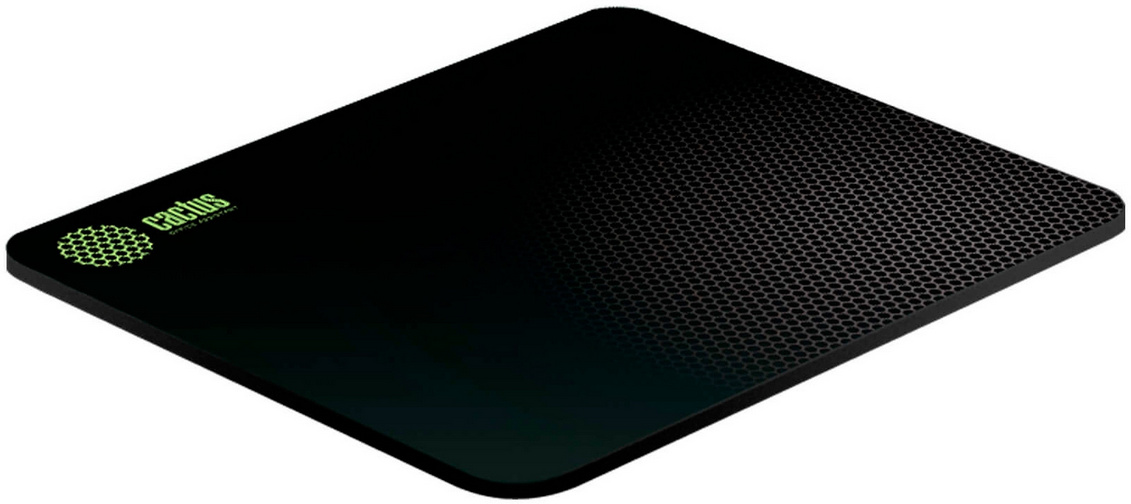 картинка Коврик для мышки Cactus Black Mesh 300x250x3мм (CS-MPC-D02M) от магазина КомпьютерЦентр