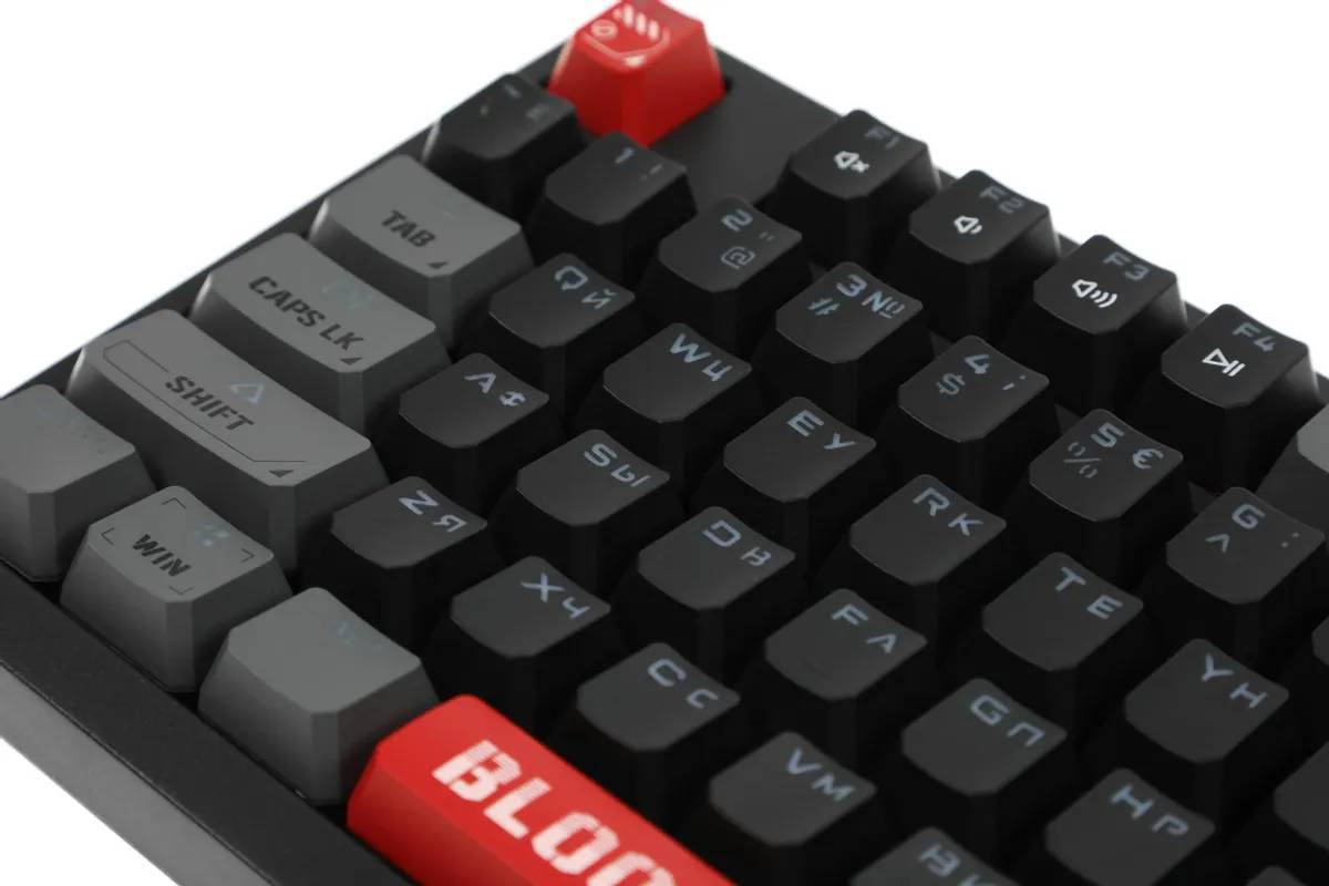 картинка Клавиатура A4Tech Bloody S98 механическая красный USB for gamer LED (S98 RED) от магазина КомпьютерЦентр