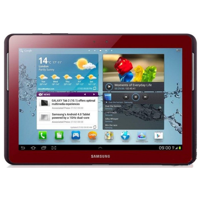 картинка Планшетный ПК Samsung Galaxy Tab 2 10'' 16Gb GT-P5110 Garnet Red от магазина КомпьютерЦентр