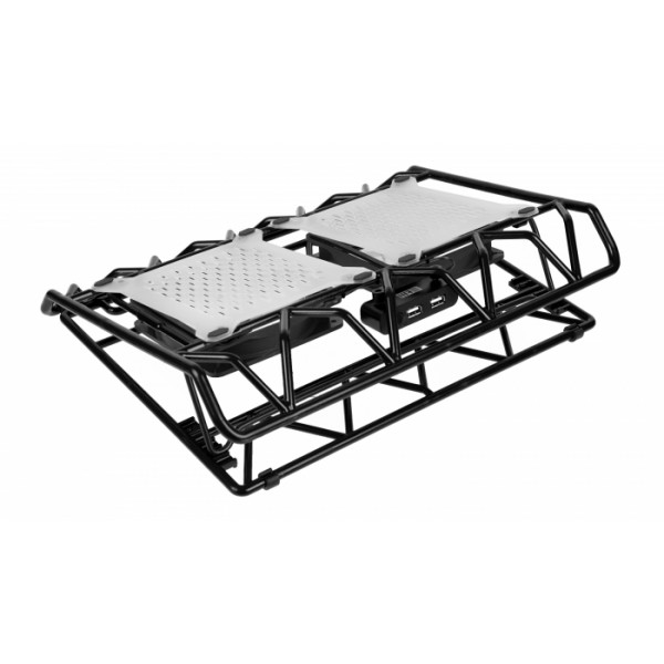 картинка Система охлаждения STM Laptop Cooling IP33 17.3'' 2x(120x120) Black от магазина КомпьютерЦентр