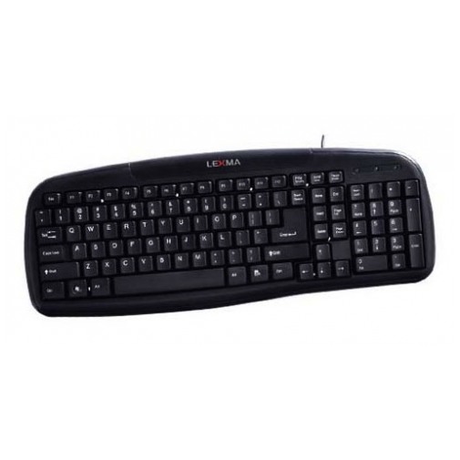 картинка Клавиатура Lexma LK6430 Black USB от магазина КомпьютерЦентр