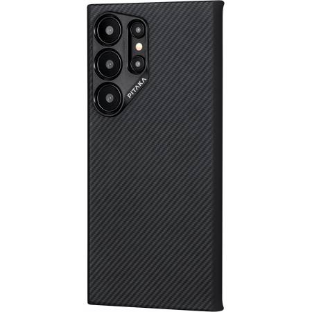 картинка Чехол Pitaka MagEZ 4 Samsung Galaxy S25 Ultra (6,8''), черный от магазина КомпьютерЦентр