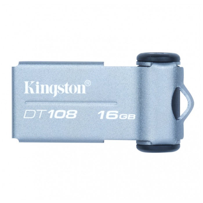 картинка Флешка USB Kingston 16Gb DataTraveler 108 (DT108/16GB) от магазина КомпьютерЦентр