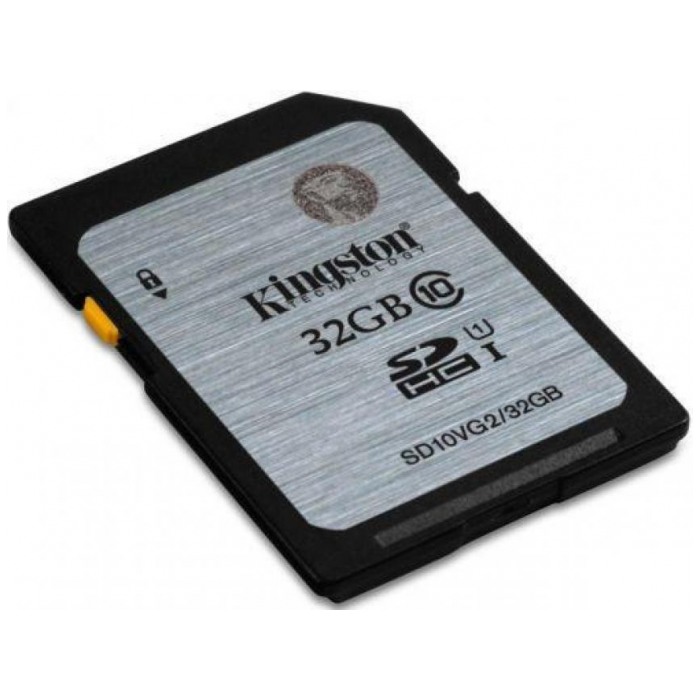 картинка Карта памяти Kingston 32Gb SDHC Class 10 UHS-I  (SD10VG2/32GB) от магазина КомпьютерЦентр