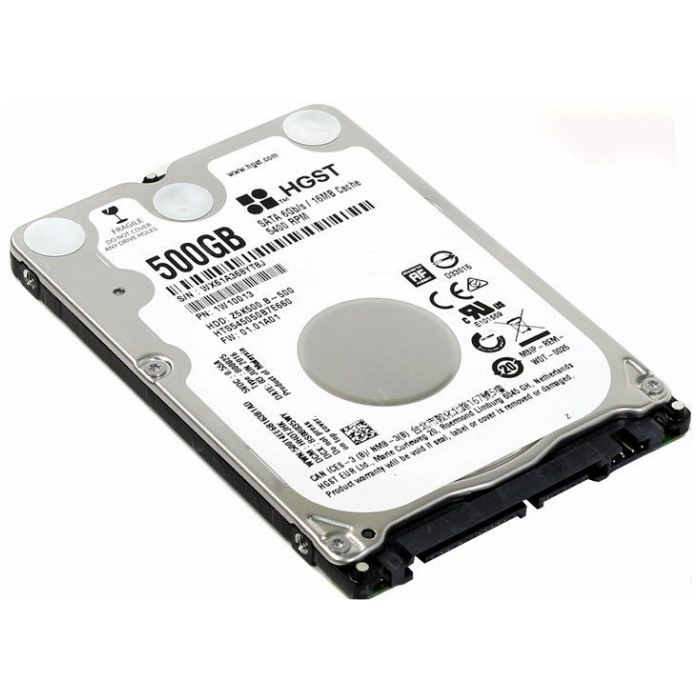 картинка Жесткий диск Hitachi 500Gb 2.5″ 5400rpm 16Mb Travelstar Z5K500 SATAIII (1W10013) от магазина КомпьютерЦентр