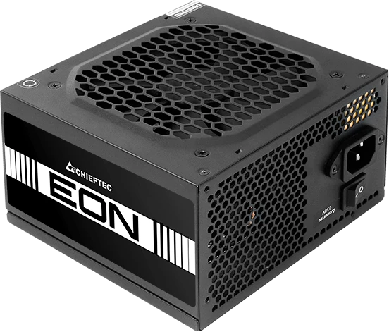 картинка Блок питания Chieftec Eon ZPU-600S, 600Вт, 80 PLUS, 120мм, черный от магазина КомпьютерЦентр