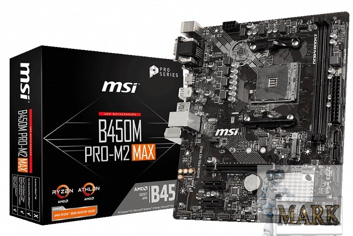 картинка М/ п MSI B450M-A PRO MAX AM4 от магазина КомпьютерЦентр