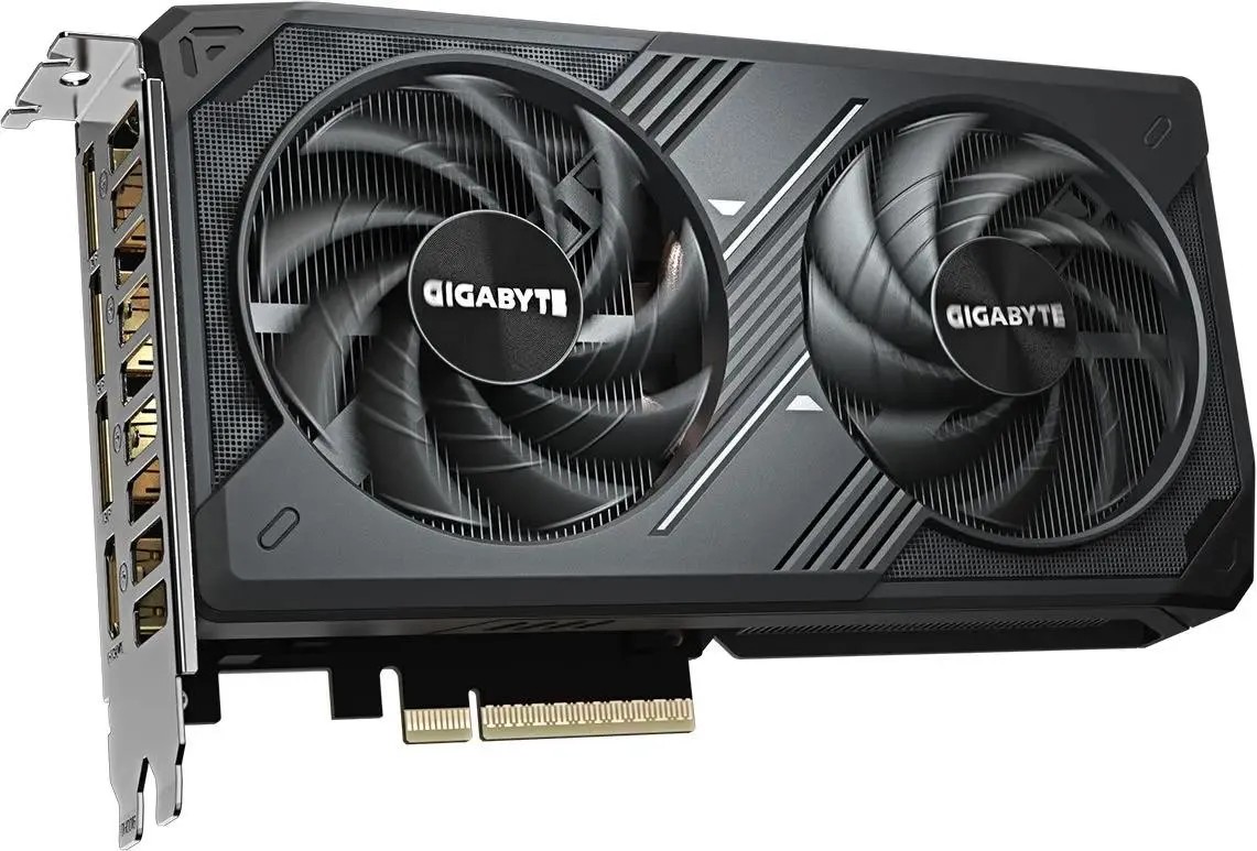 картинка Видеокарта 8Gb GDDR7 GeForce RTX 5060 WINDFORCE GIGABYTE PCIe 5.0 (GV-N5060WF2-8GD 1.0) от магазина КомпьютерЦентр
