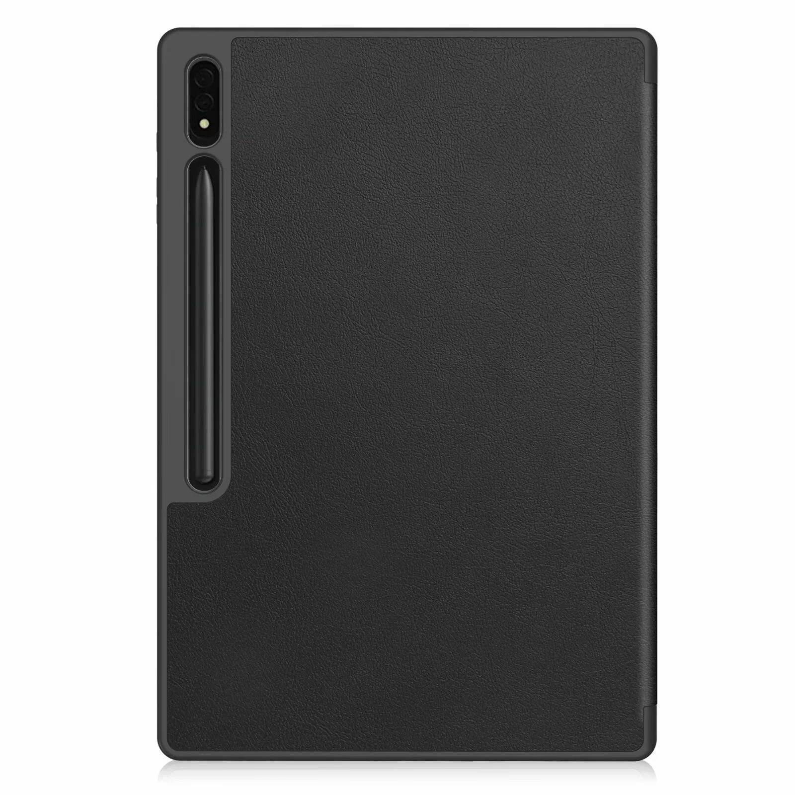 картинка Умный чехол для Samsung Tab S8 Ultra SM-X900 (14.6), черный от магазина КомпьютерЦентр
