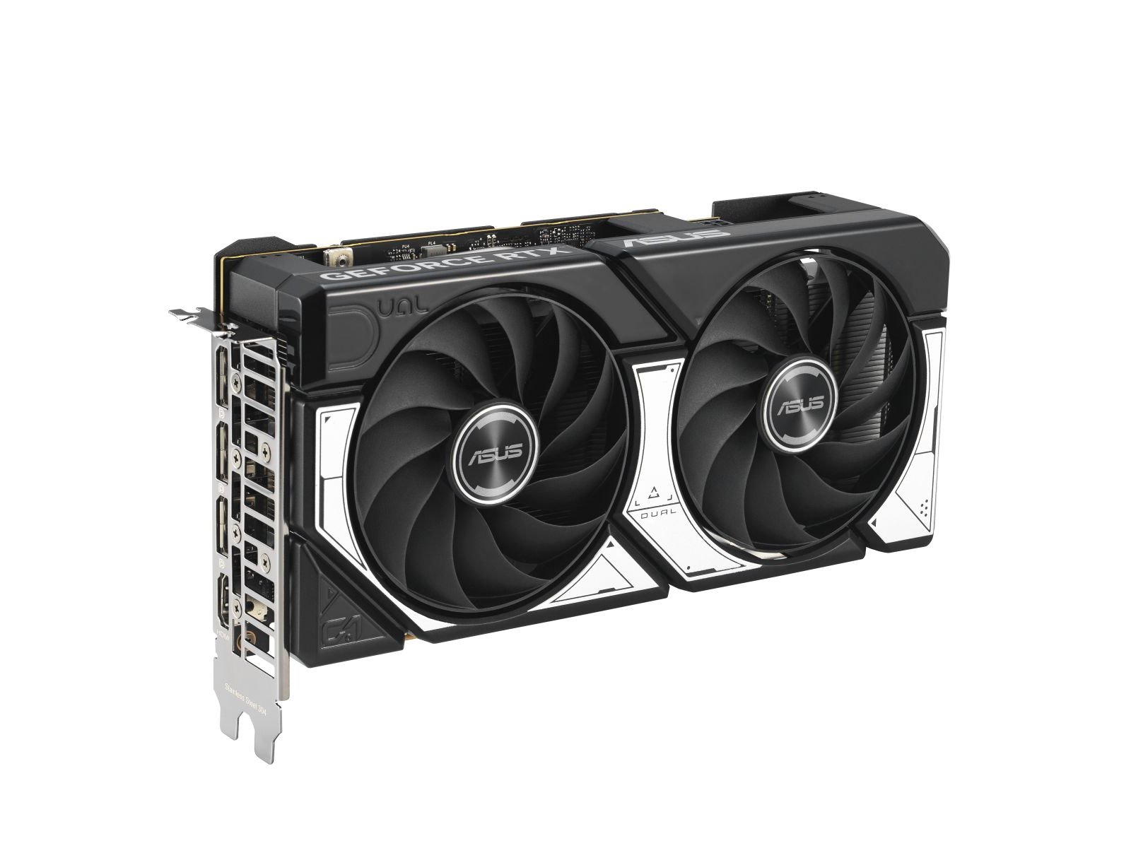 картинка Видеокарта 8Gb GDDR7 GeForce RTX 5060 ASUS DUAL-RTX5060-O8G (90YV0N12-M0NA00) от магазина КомпьютерЦентр