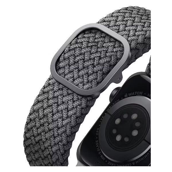 картинка Плетеный ремень Uniq ASPEN для Apple Watch 41/ 40/ 38 GREY (40MM-ASPGRY) от магазина КомпьютерЦентр