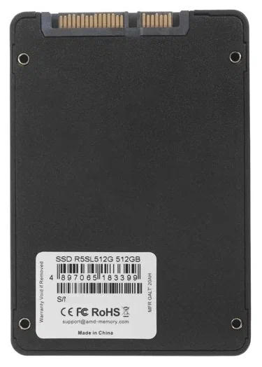 картинка SSD накопитель 512 Гб 2.5'' AMD Radeon R5 (R5SL512G) от магазина КомпьютерЦентр